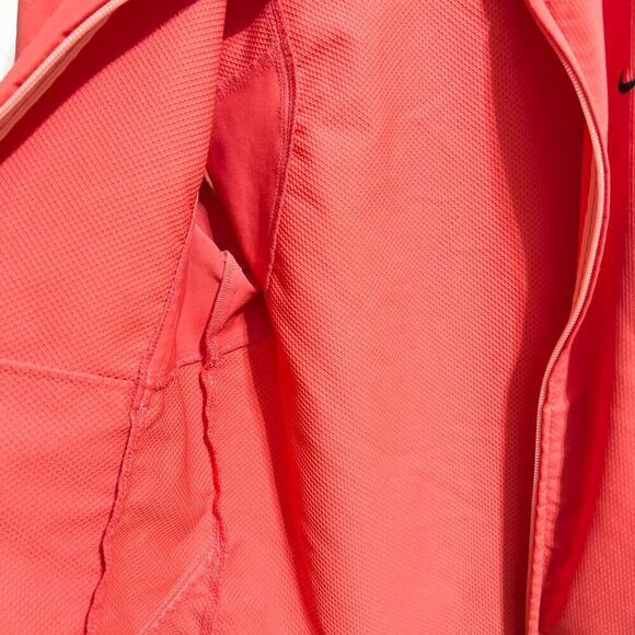 Nike Jacket Small Coral Orange Pink Full Zip Sphere Dry Active Performance - Picture 8 of 8